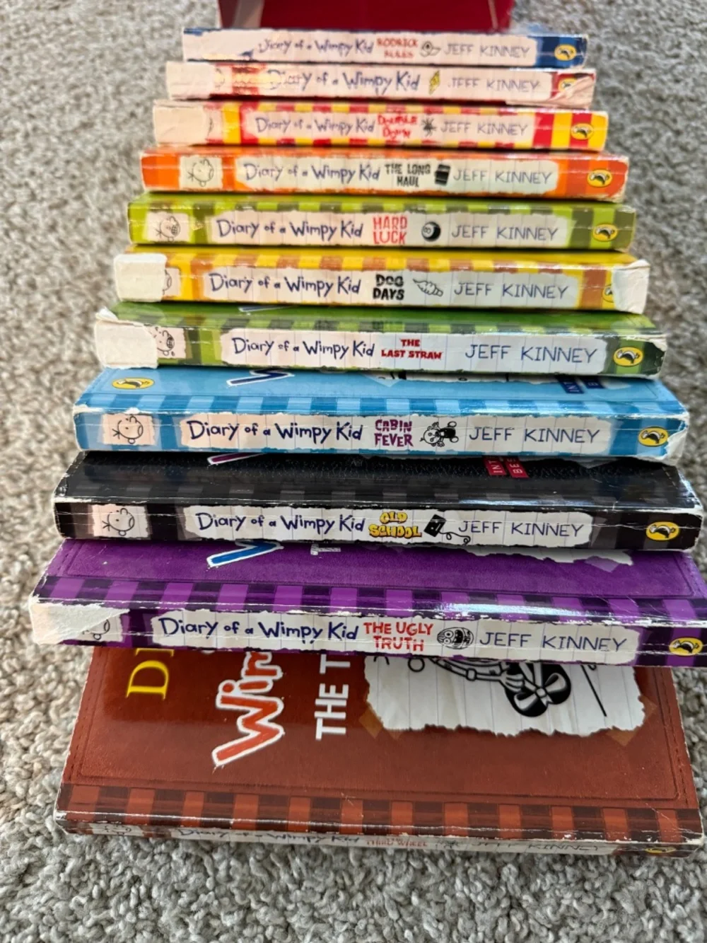 Diary of a wimpy kid (set of 11)